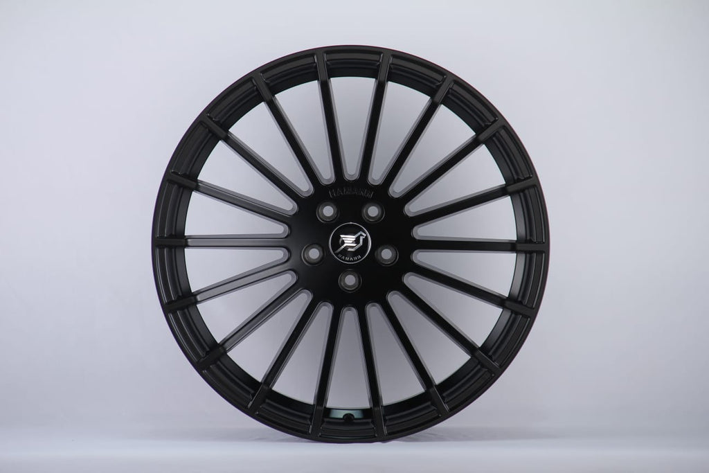 21" Hamann Staggered Alloy Wheel Set - 5x120 PCD - Satin Black