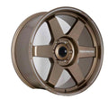 20 Inch Volk Rays Rims - 6x139.7 PCD - ET18 - 9J Width - Matt Bronze
