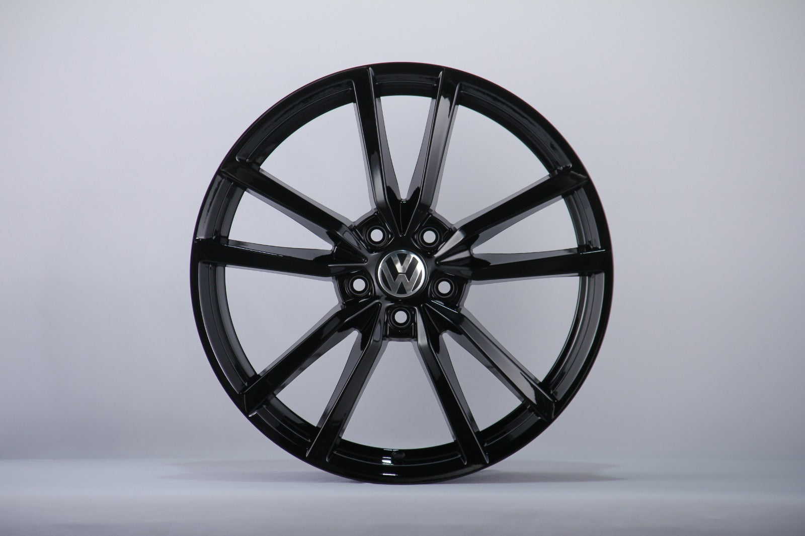 18" VW Wheels - 5x112 PCD - 9J ET35 - Gloss Black - CB 57.1