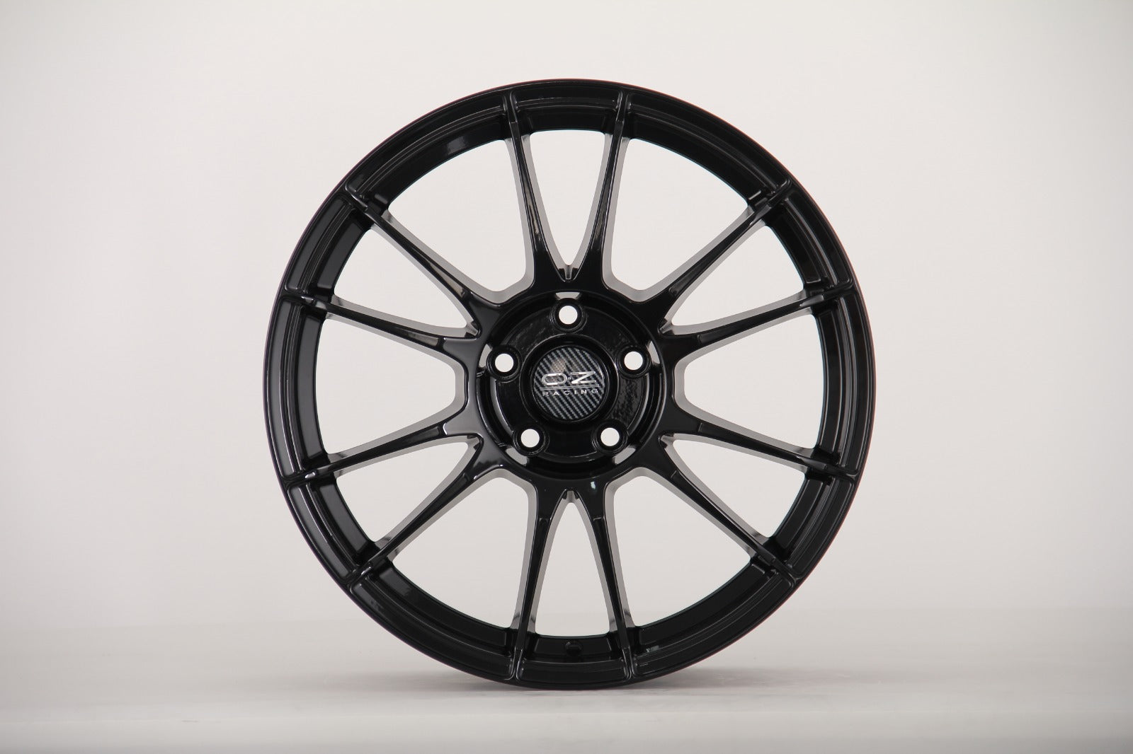 18" OZ Racing Wheels - Dual Drilled 5x112/5x114.3 - 8J ET35 - Gloss Black