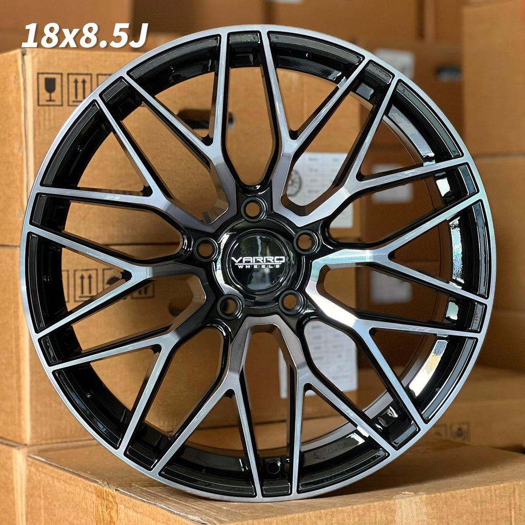 18" VARRO WHEELS Alloy Rim - 5x112 & 5x114.3 PCD - ET40