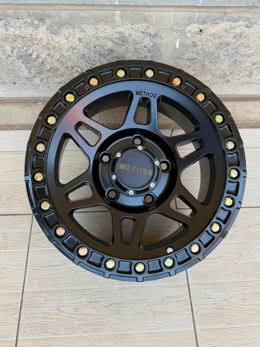 Method MR106 Beadlock 15" 5x139.7 | ET0 | Matt Black