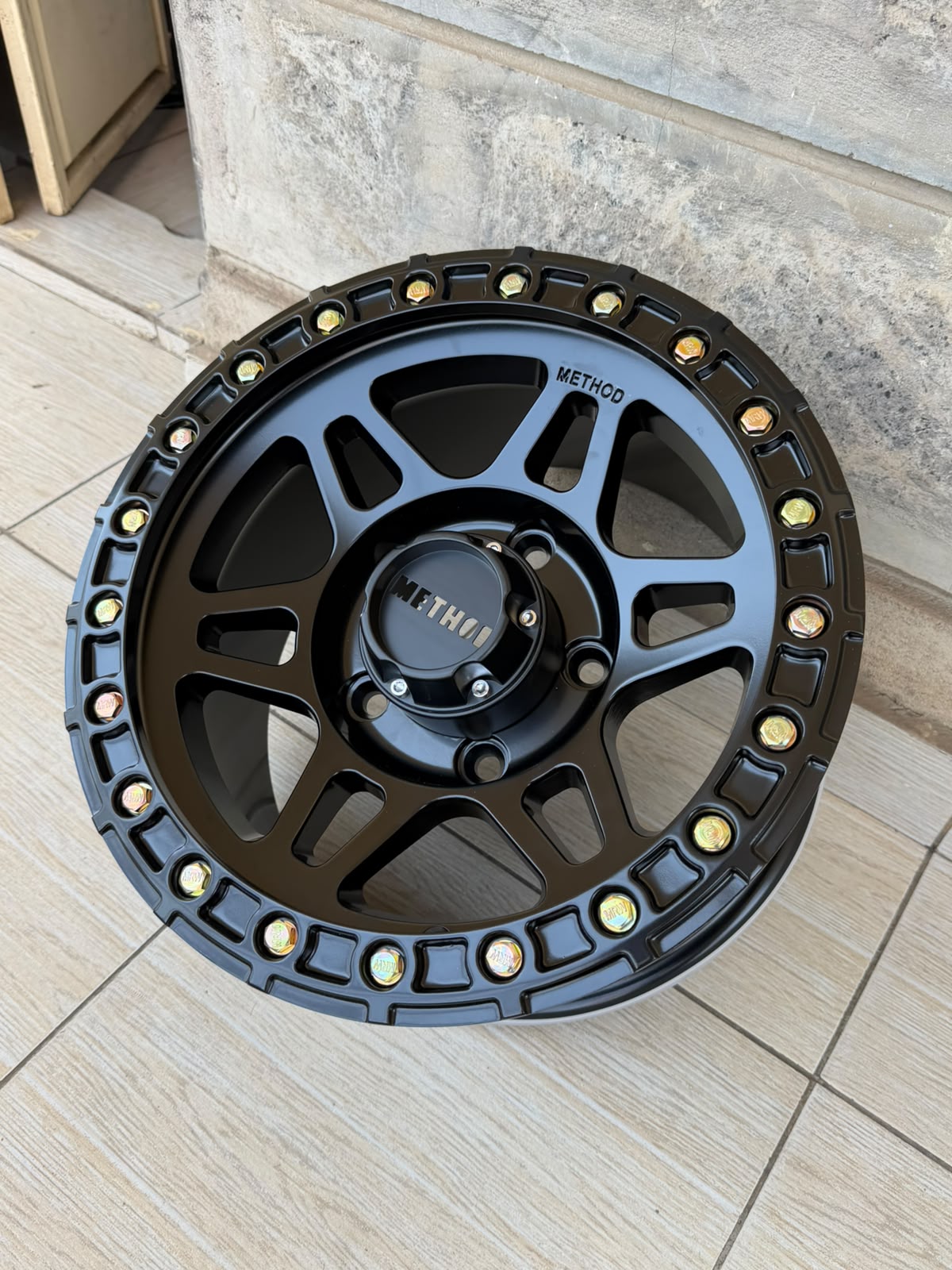 Method MR106 Beadlock 15" 5x139.7 | ET0 | Matt Black