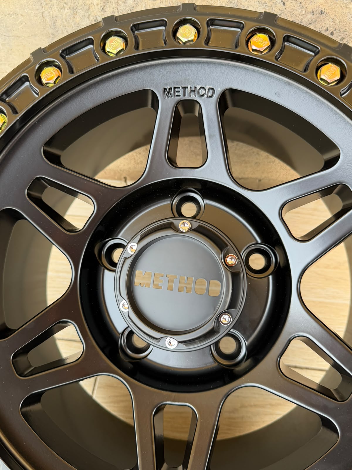 Method MR106 Beadlock 15" 5x139.7 | ET0 | Matt Black
